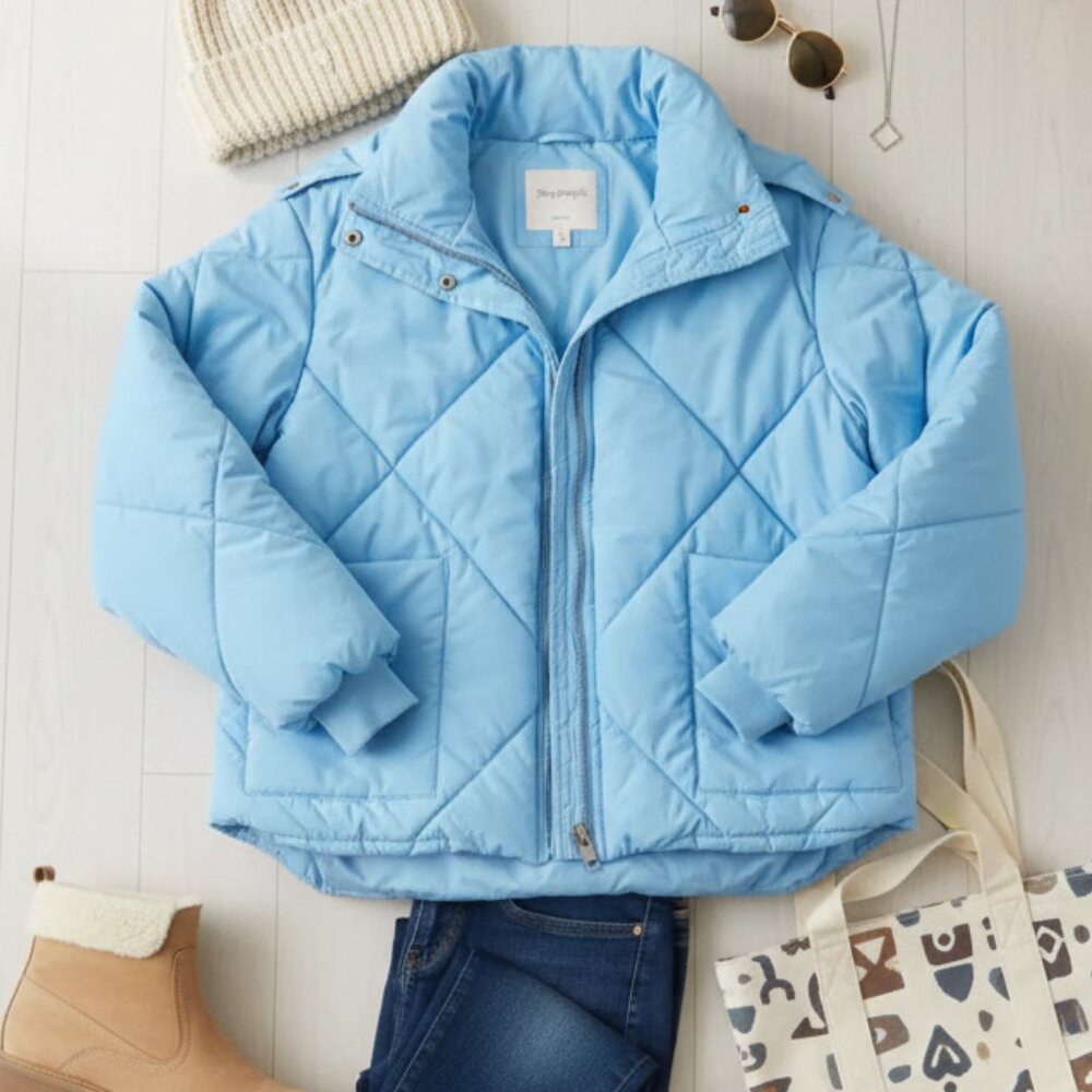Free People Emmy Swing Puffer Jacket- NWT- Large